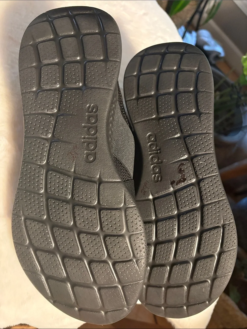 adidas Black Slip-On Crossband Trainers - Picture 4 of 6